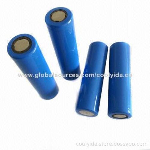Rechargeable Li-ion Batteries, 18650 Cylindrical Shape with 3.7V/2,200mAh Nominal Voltage/Capacity